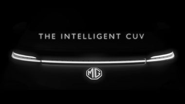 First Teaser of MG Cloud EV Is Out (Watch Video)