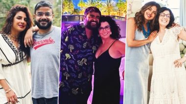 Priyanka Chopra's Combined Birthday Post for Mother-in-Law Denise Jonas and Brother Siddharth Is Heartwarming (Watch Video)