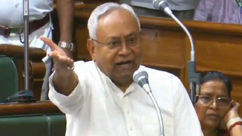 ‘You Are a Woman, You Don’t Know Anything’: Nitish Kumar Accused of Making Sexist Remark, Tejashwi Yadav Slams Bihar CM (Watch Video)