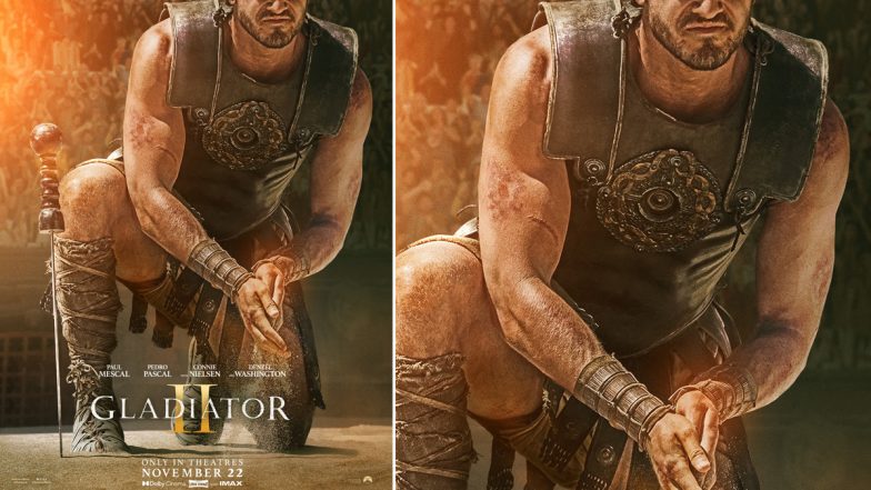 ‘Gladiator II’: Paul Mescal As Lucius Verus Ready for Action in New Poster for Ridley Scott’s Epic Sequel