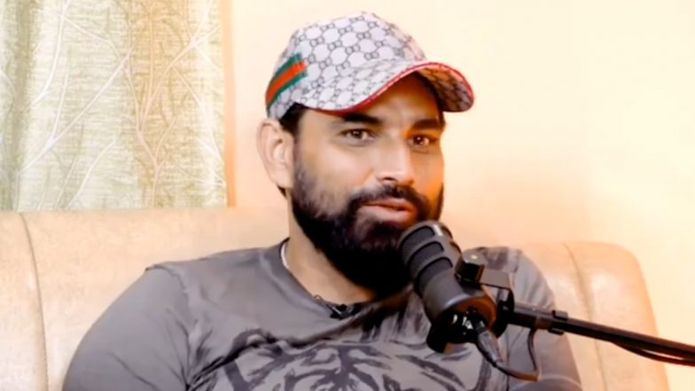 Mohammed Shami Sheds Light on 2019 CWC Selections, Practice Sessions with Rohit Sharma and Virat Kohli in Recent Podcast Interview With Shubhankar Mishra (Watch Videos)