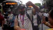 Rohit Sharma Dances to Tunes of &lsquo;Dhol&rsquo;, Celebrates India&rsquo;s ICC T20 World Cup 2024 Win in Style (Watch Video)