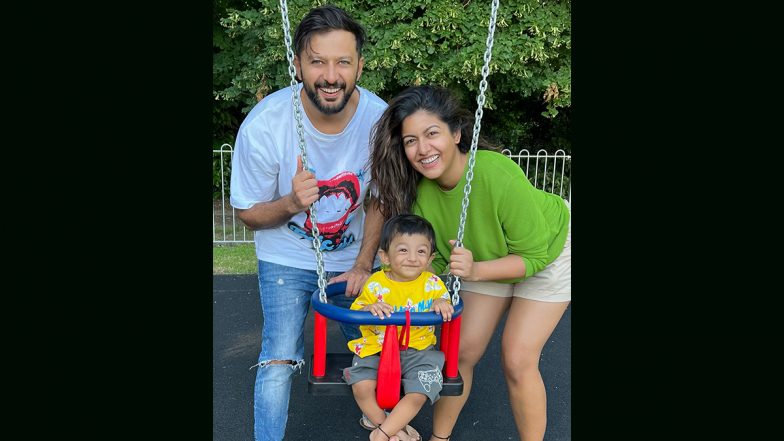 Vatsal Sheth and Ishita Dutta Reveal Their Son Vaayu’s Face on His 1st Birthday; Couple Melt Hearts With Adorable Family Pic on Insta