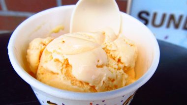 National Peach Ice Cream Day 2024 Recipe: How To Make Peach Ice Cream at Home? Quick Guide To Prepare the Delicious Dessert (Watch Video)