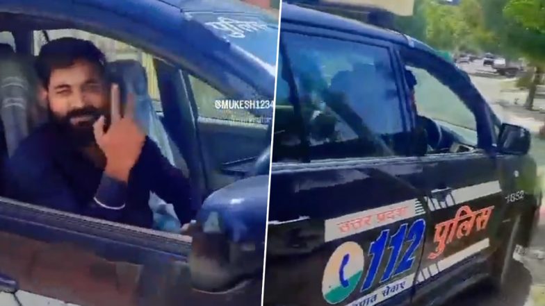 Noida: Hotel Manager Films Instagram Reel In Dial 112 SUV; On-Duty Staff Suspended, Accused Booked After Video Goes Viral