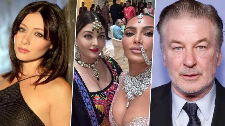 Entertainment News Roundup: Shannen Doherty Passes Away, Kim Kardashian and Aishwarya Rai Bachchan&rsquo;s Selfie at Anant Ambani-Radhika Merchant&rsquo;s &lsquo;Shubh Aashirwad&rsquo; Ceremony, Alec Baldwin&rsquo;s &lsquo;Rust&rsquo; Shooting Case, and More