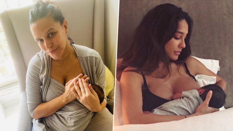 World Breastfeeding Week 2024: From Neha Dhupia to Lisa Haydon, Actresses Who Broke Stereotypes By Sharing Their Breastfeeding Pics