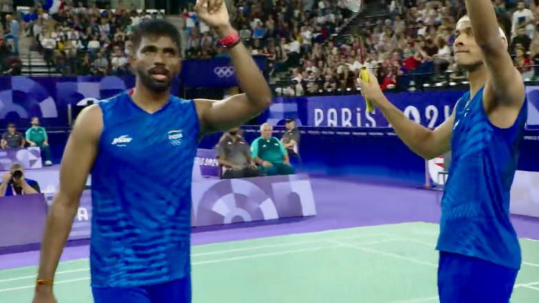 Paris Olympics 2024: Satwiksairaj Rankireddy-Chirag Shetty To Face Malaysia’s Aaron Chia and Soh Wooi Yik in Quarterfinals As Badminton Men’s Doubles Draw Revealed