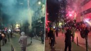 France Unrest: Riots Break Out in Paris After Marine Le Pen’s National Rally Takes Early Lead in French Legislative Election, Shops Damaged and Vehicles Set Ablaze by Rioters (See Pics and Videos)