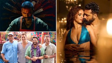Entertainment News Roundup: Dhanush’s ‘Raayan’ Trailer Out; Akshay Kumar- Arshad Warsi Wrap Filming for ‘Jolly LLB 3’; CBFC Censors Kissing Scenes in Vicky Kaushal’s ‘Bad Newz’ and More