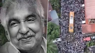 Oommen Chandy Death Anniversary: Rahul Gandhi Pays Tribute to Former Kerala CM on His First Death Anniversary, Calls Him ‘A True Leader of People’ (Watch Video)