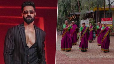 Vicky Kaushal’s ‘Tauba Tauba’ Dance Craze Goes Viral; Grannies in Karnataka Old Age Home Show Off Their Cool Moves in Sarees (Watch Video)