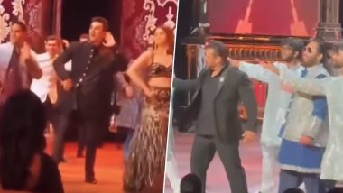 From Ranbir Kapoor-Alia Bhatt's Thumkas to Salman Khan's Energetic Dance, Check Out All Major Performances From Anant Ambani-Radhika Merchant's Sangeet (Watch Videos)