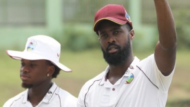 ENG vs WI 3rd Test 2024: Akeem Jordan Replaces Injured Jeremiah Louis in West Indies’ Squad for Third England Test