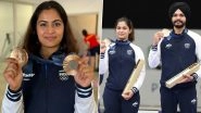 Manu Bhaker Thanks Everyone for Support After Winning Second Bronze Medal at Paris Olympics 2024, Says &lsquo;Proud to Perform at The Biggest Stage For My Country&rsquo;