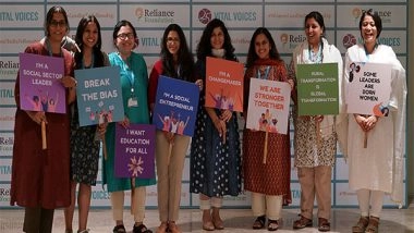 Business News | Applications Open for WomenLeaders India Fellowship 2024-25 Powered by Reliance Foundation and Vital Voices Global Partnership