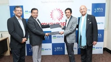 Business News | Murugappa Water Technology & Solutions Signs R&D (Revolutionary & Disruptive) MoU with Jiva Water