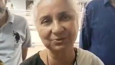 India News | VK Saxena Defamation Case: Court Sentences Medha Patkar to 5 Months Imprisonment, Directs to Pay Rs 10 Lakh Compensation