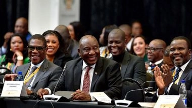 World News | South Africa Forms a Coalition Government, President Ramaphosa Names Portfolios
