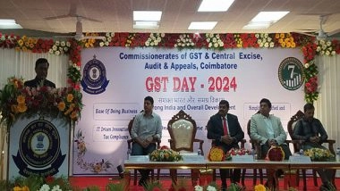 India News | GST and Central Excise Commissionerate in Coimbatore Celebrates 'GST Day'