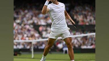 Sports News | Wimbledon: Carlos Alcaraz Starts Title Defence in Style, Downs Qualifier Mark Lajal