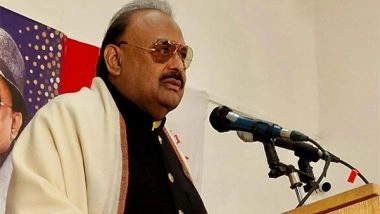 World News | MQM Founder Altaf Hussain Opposes Military Interference in Pakistan's Political, Economic Affairs