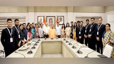 India News | Uttar Pradesh: 16 Trainee IAS Officers Meet CM Yogi Adityanath
