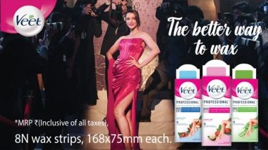 Business News | Veet Unveils #BetterWayToWax Campaign with Triptii Dimri, Showcasing Superior Hair Removal Technology