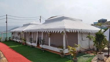 Business News | Shivadya Camps Luxury Tent City at Maha Kumbh Mela for Pilgrims | Hospitality by Era Camps