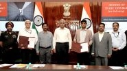 India News | MoD Inks MoU to Set Up 3 Testing Facilities in Tamil Nadu Defence Corridor