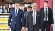 World News | EAM Jaishankar Arrives in Kazakhstan to Participate in SCO Summit