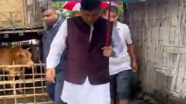 India News | Assam Water Minister Pijush Hazarika Reviews Flood Situation