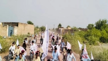 World News | Pakistan: Pashtuns Protest Against Operation 'Azm-e-Istehkam' in Khyber Pakhtunkhwa