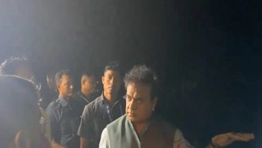 India News | Assam CM Himanta Biswa Sarma Assesses Flood Situation at Bokakhat, Visits Flood Relief Camp