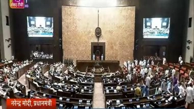 India News | Opposition Stages Walkout During PM's Reply in RS, Chairman Dhankhar Says They Challenged Constitution