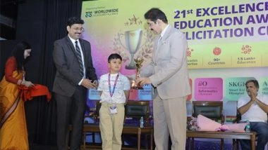 Business News | Over 30 Indian Students Honoured by SilverZone for International Olympiads Organised in 2023-24