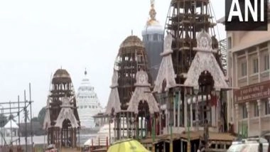 India News | Odisha: Chariot-making Underway Ahead of Jagannath Puri Rath Yatra in Puri