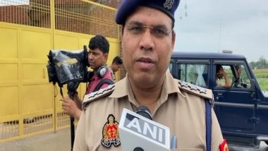 India News | Police Deployed at Ram Kutir Charitable Trust in Mainpuri to Prevent Stone Pelting