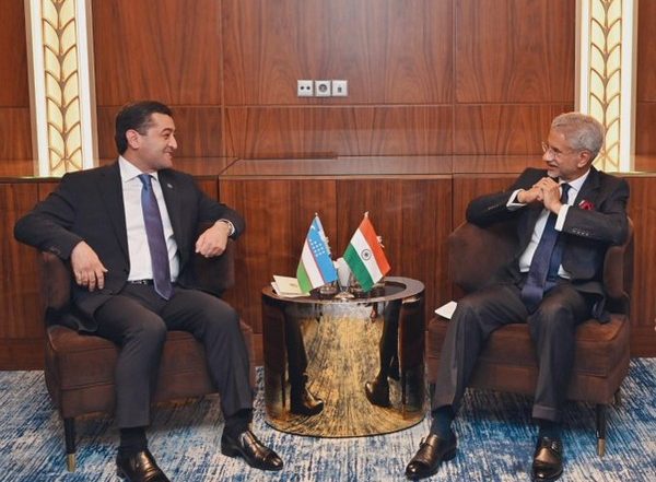 World News | S Jaishankar, Uzbekistan Counterpart Bakhtiyor Saidov Hold Talks in Astana