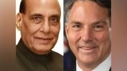 World News | Rajnath Singh, Australian Deputy PM Richard Marles Discuss Closer Cooperation in Indo-Pacific