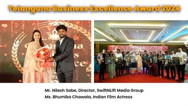 Business News | Telangana Business Excellence Awards 2024: A Night of Celebration and Achievement