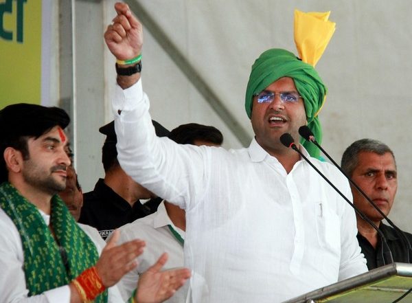 India News | Haryana: Dushyant Chautala Urges Congress to Field Candidate for Rajya Sabha By-poll, Assures Support