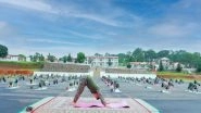 World News | Meghalaya: Indian, Mongolian Troops Perform Yoga Under Joint Exercise 'Nomadic Elephant'