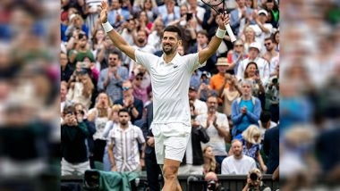 Sports News | Wimbledon: Djokovic Moves into Round 3 with Hard-fought Win Against Wild-card Fearnley