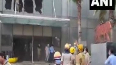 India News | Uttar Pradesh: Fire Breaks out at Logix Mall in Noida Sector- 32
