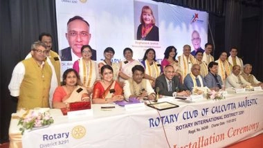 Business News | Rotary Club of Calcutta Majestic Holds 13th Installation Ceremony with Distinguished Guests