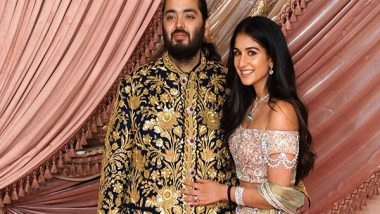 Entertainment News | Anant Ambani, Radhika Merchant Dazzle in Royal Looks at Their Sangeet Ceremony