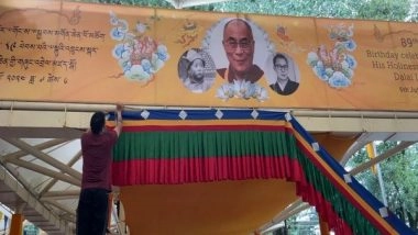World News | Tibetans in Dharamshala Prepare Grand Celebrations for Dalai Lama's 89th Birthday