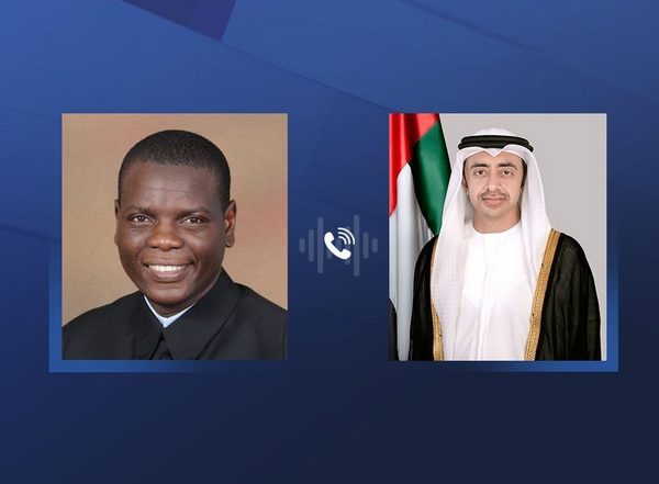 World News | Abdullah Bin Zayed Congratulates South African Counterpart, Discusses Bilateral Relations