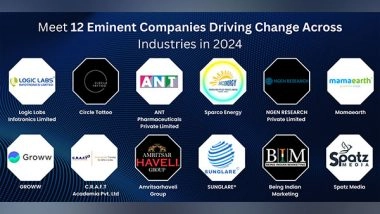 Business News | Meet 12 Eminent Companies Driving Change Across Industries in 2024